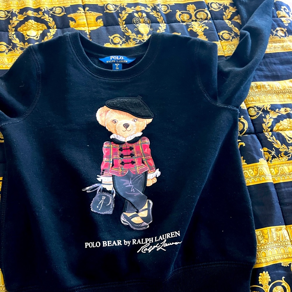 Black Ralph lauren Polo sweater size 7